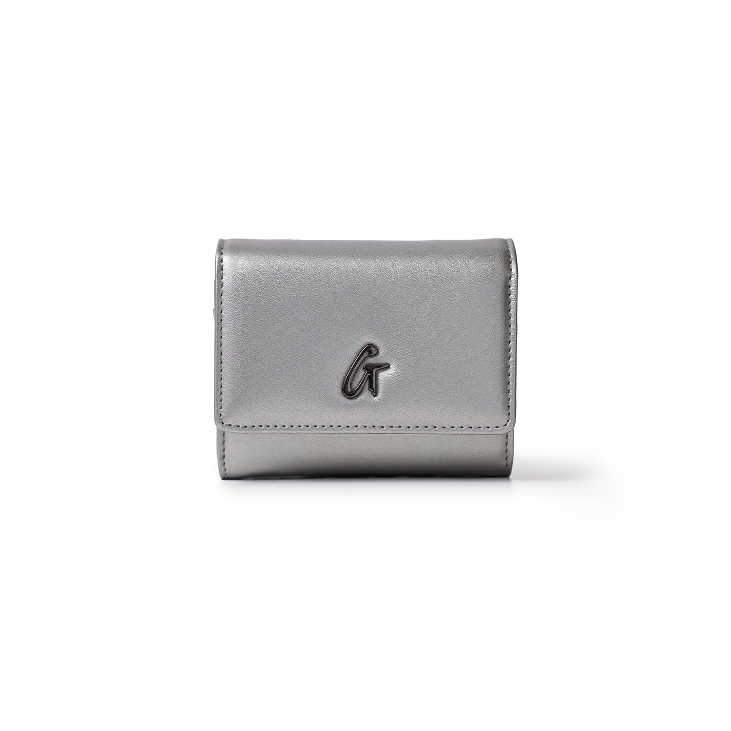 Standard Gunmetal Compact WOC Platinum - Stylish Crossbody Bag for Women, Perfect for Everyday Use, Work, and Travel