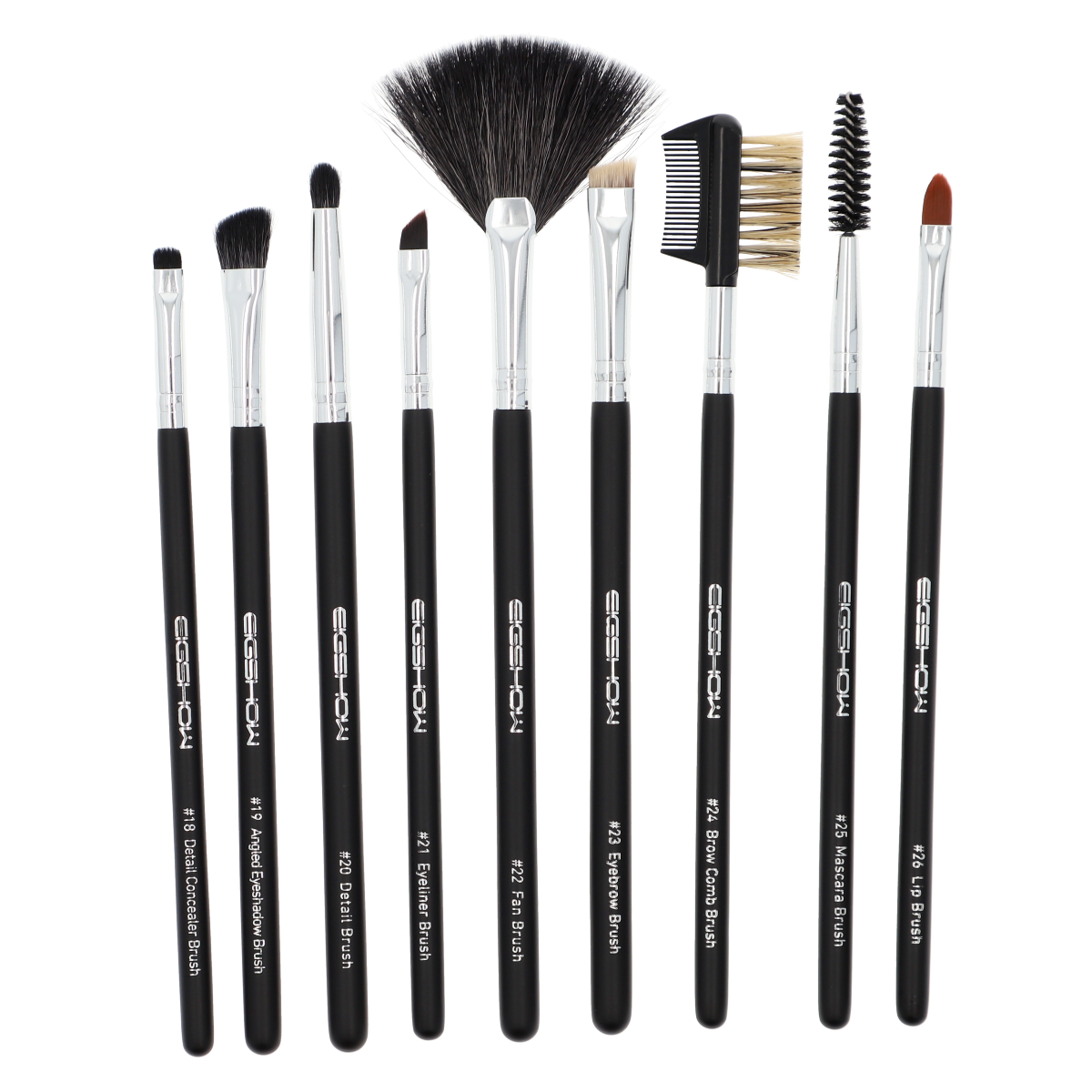 26 Pcs Professional Makeup Brush Set for Eyeshadow Blending, Foundation & Contouring - Vegan & Cruelty-Free Cosmetic Brush Kit for Makeup Artists & Beginners