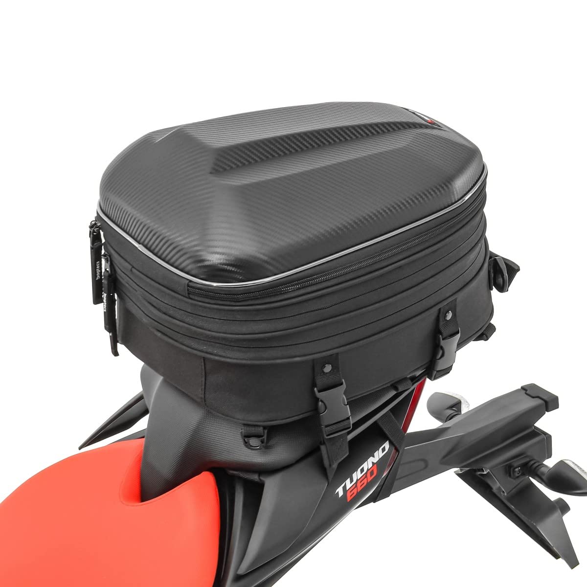 Kawasaki W800 W650 Motorcycle Tail Bag - Waterproof Durable Storage Pouch for Bikes | Perfect for Commuting, Touring & Adventure Riding