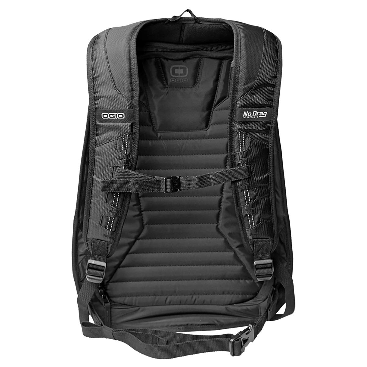 OGIO No Drag Mach 1 Motorcycle Backpack - Stealth Black, 19