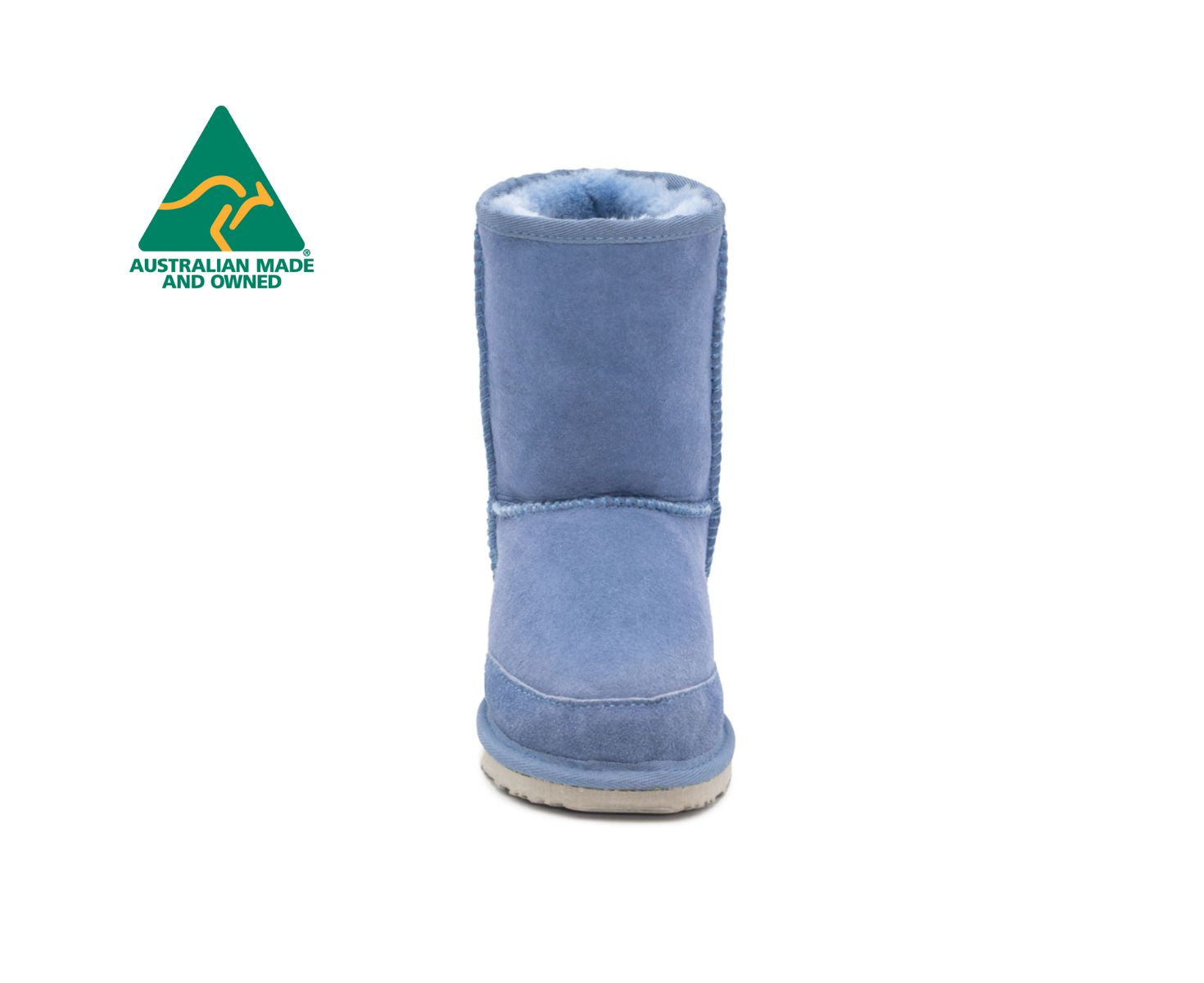 Classic Mid UGG Boots for Kids - Warm Winter Snow Boots for Boys & Girls - Cozy Sheepskin Lined Booties for Cold Weather Play & Outdoor Activities