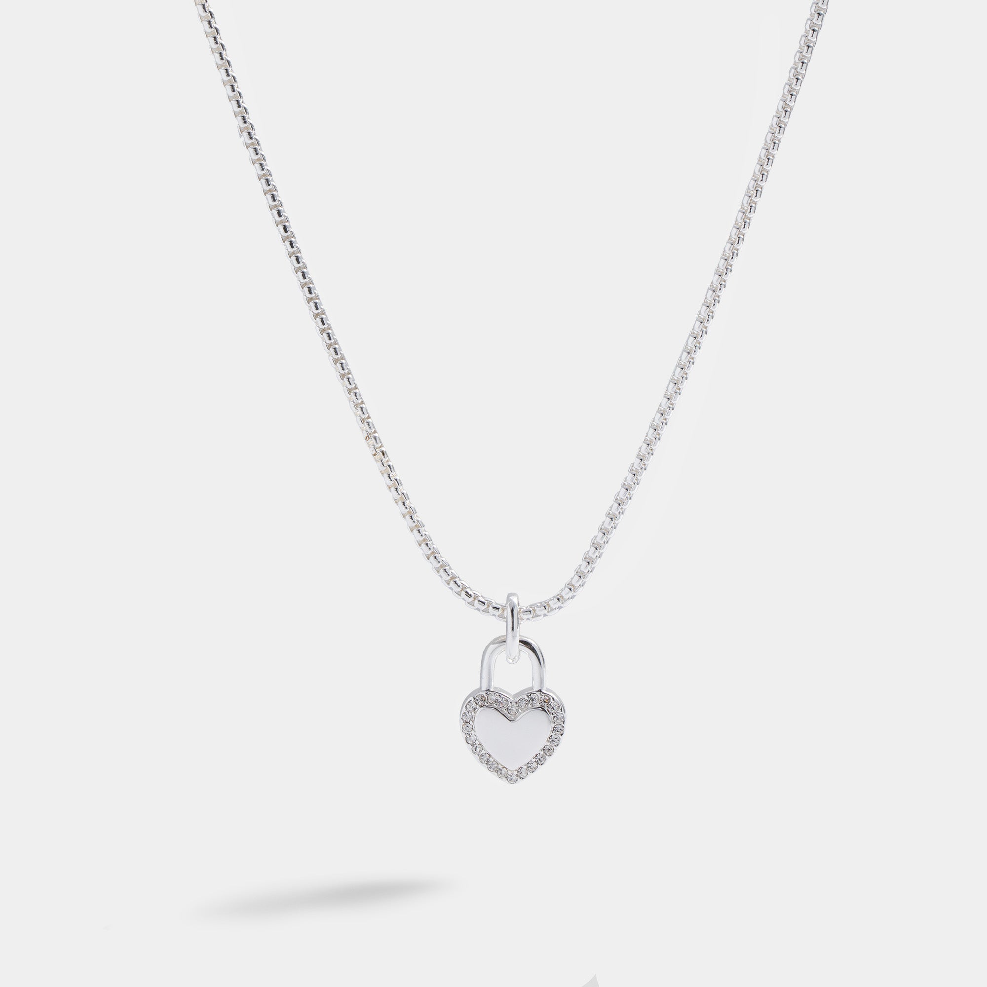 Follow Your Dreams Heart Lock Necklace - Romantic Gift for Her, Valentine's Day, Anniversary & Special Occasions