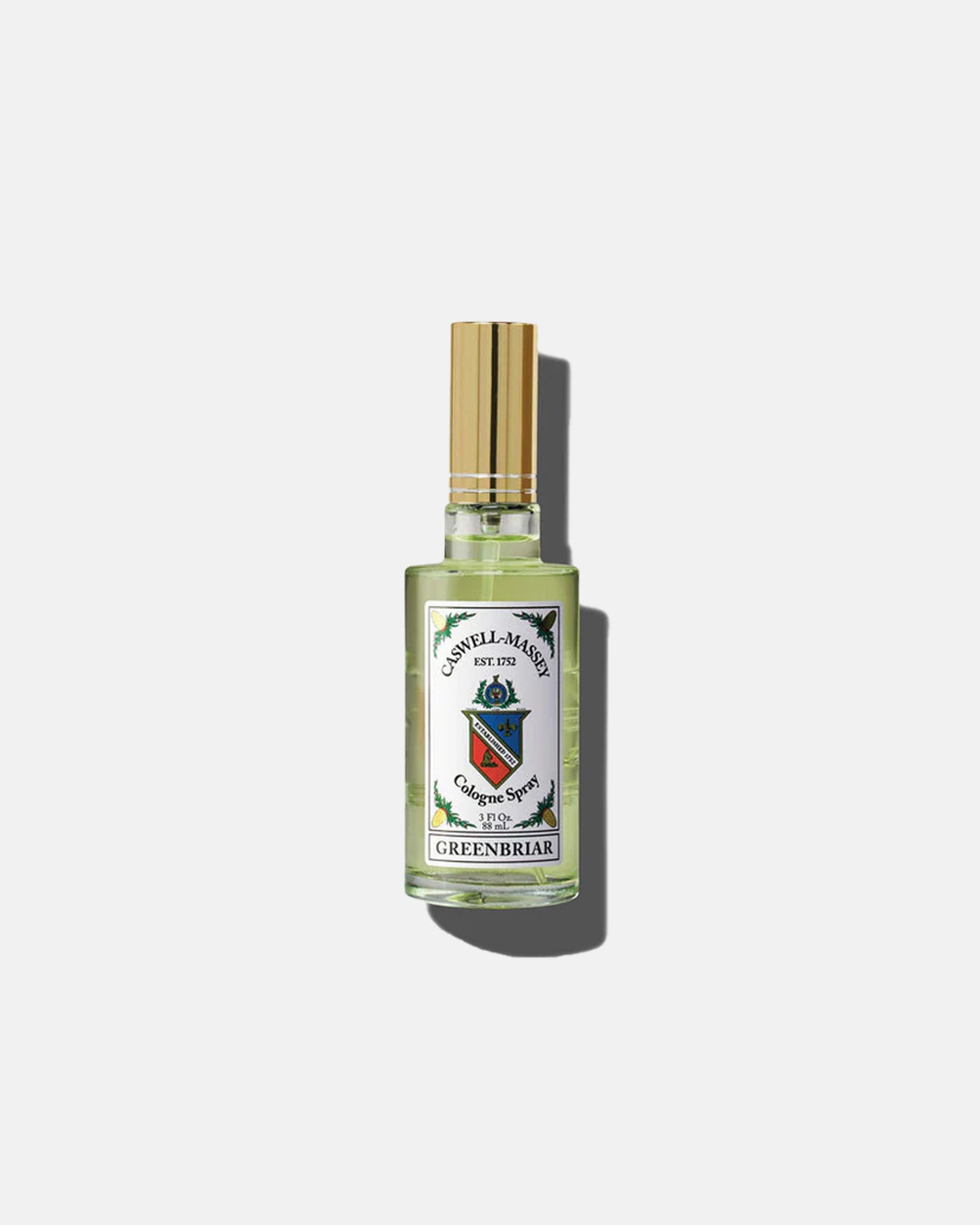 Caswell Massey Greenbriar Cologne for Men - 3 oz Eau de Toilette Spray | Fresh Woody Scent for Daily Wear & Special Occasions