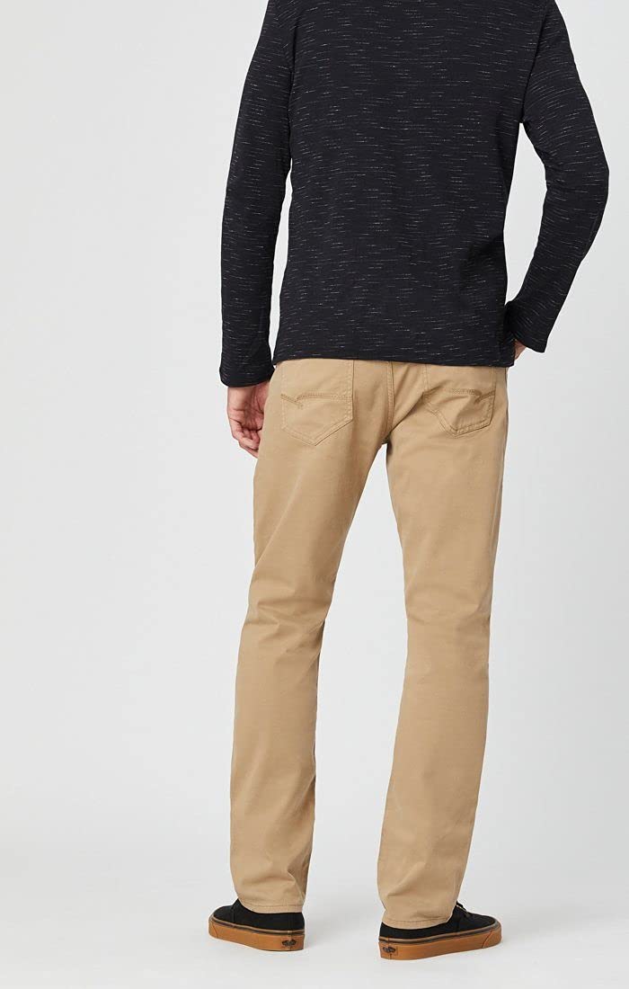 Mavi Marcus Men's Slim Straight Leg Pants - Regular Rise Comfort Fit for Business Casual & Office Wear | Perfect for Work, Travel & Everyday Style