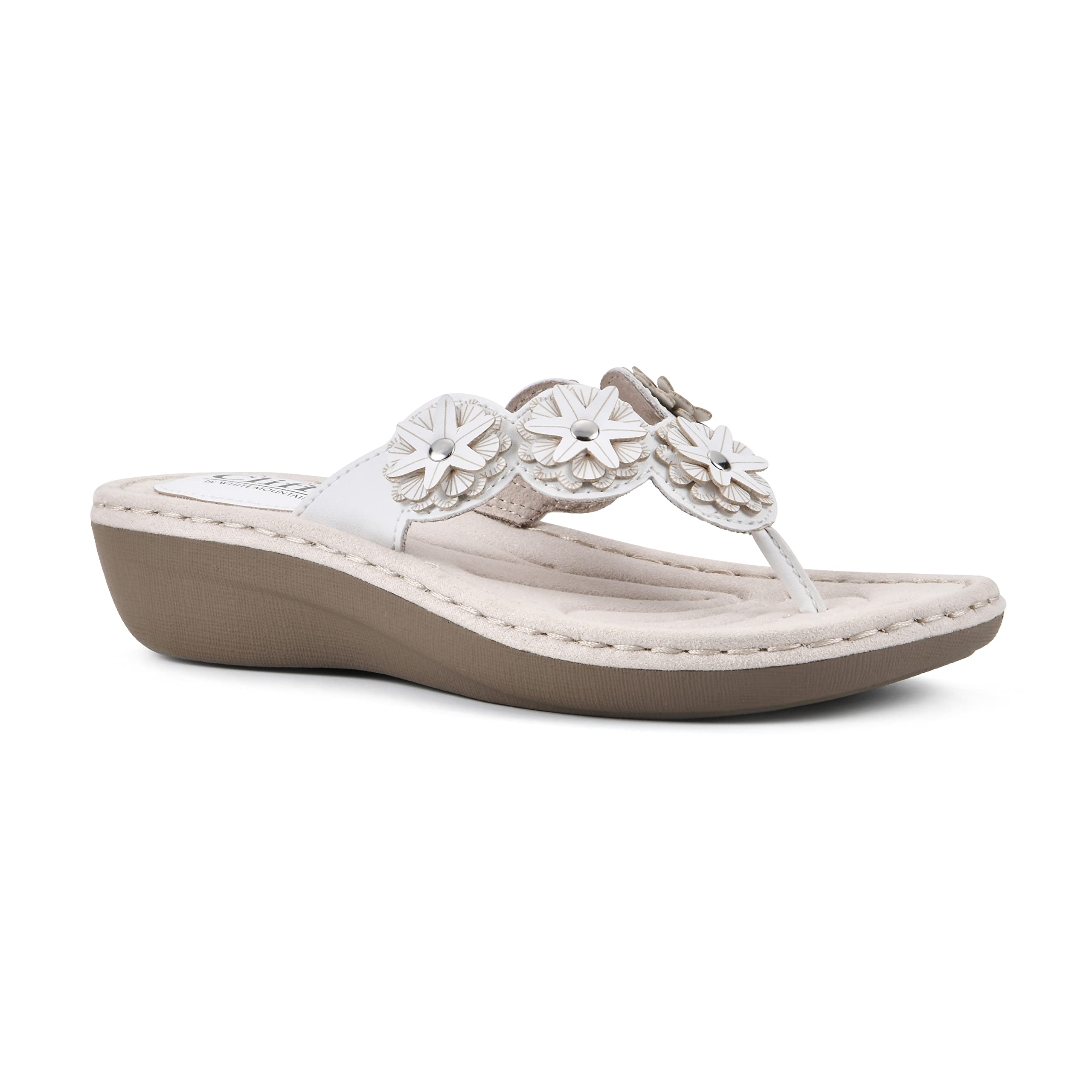 White Mountain Clarity Women's Thong Sandals - Beach & Summer Wear