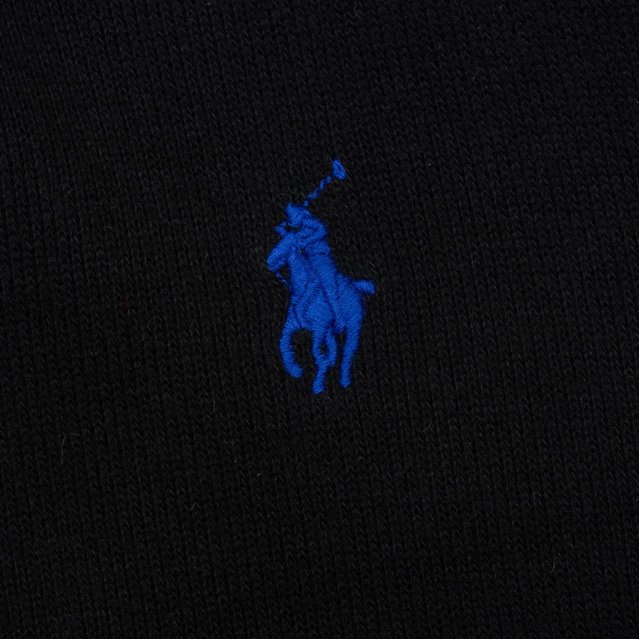 POLO RALPH LAUREN Men's Black Quarter Zip Sweater Size XL - Casual Office Wear & Outdoor Activities