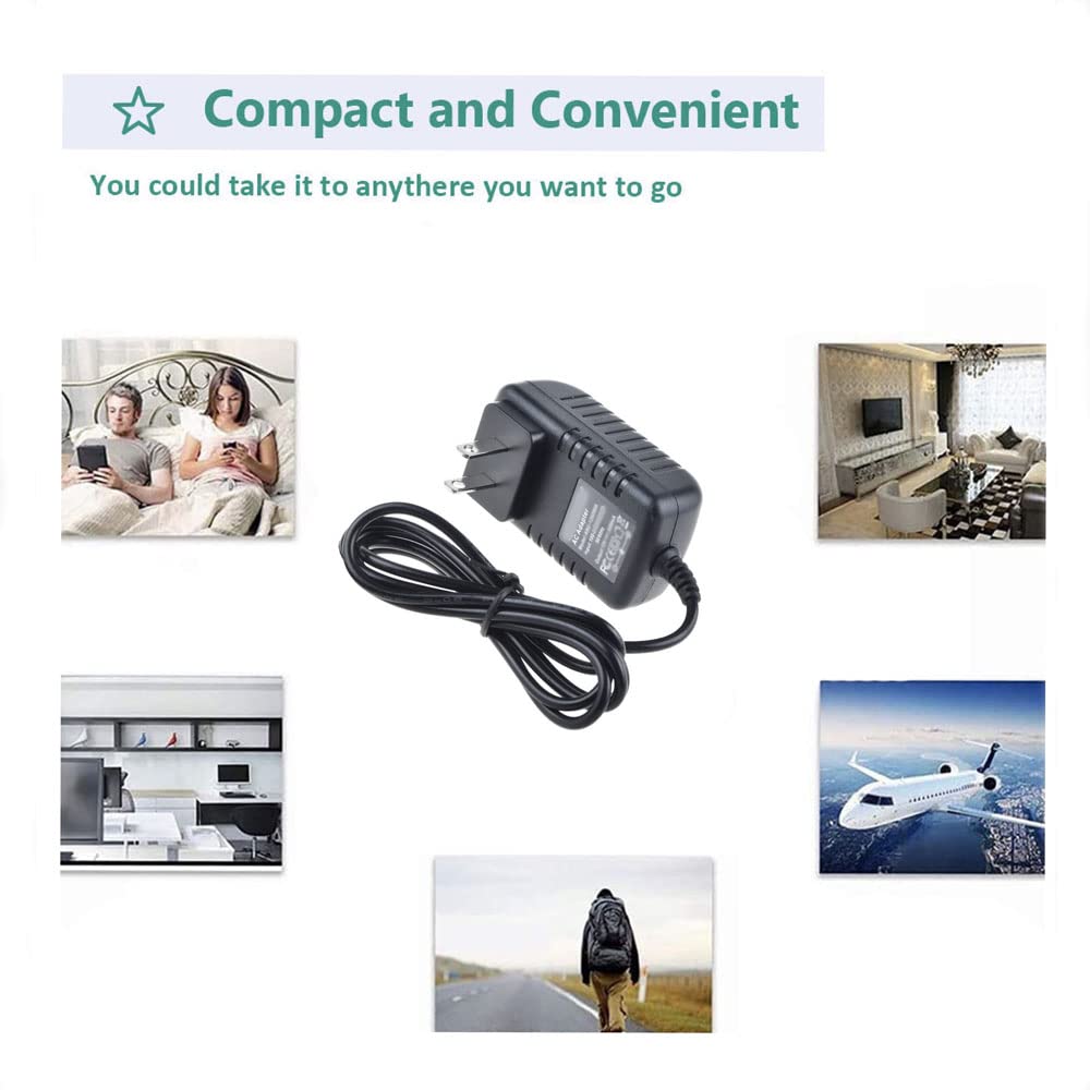 Original Replacement AC Adapter Charger for Nextbook Tablet - DYS DYS122-050200W-1 Power Supply - Perfect for Home, Office & Travel Use