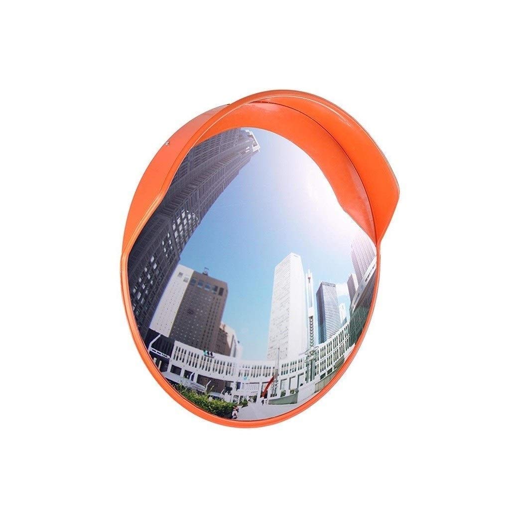 Durable 120CM Spherical Road Mirror - Rainproof & Weather-Resistant for Enhanced Traffic Safety - Perfect for Driveways, Parking Lots & Blind Spots