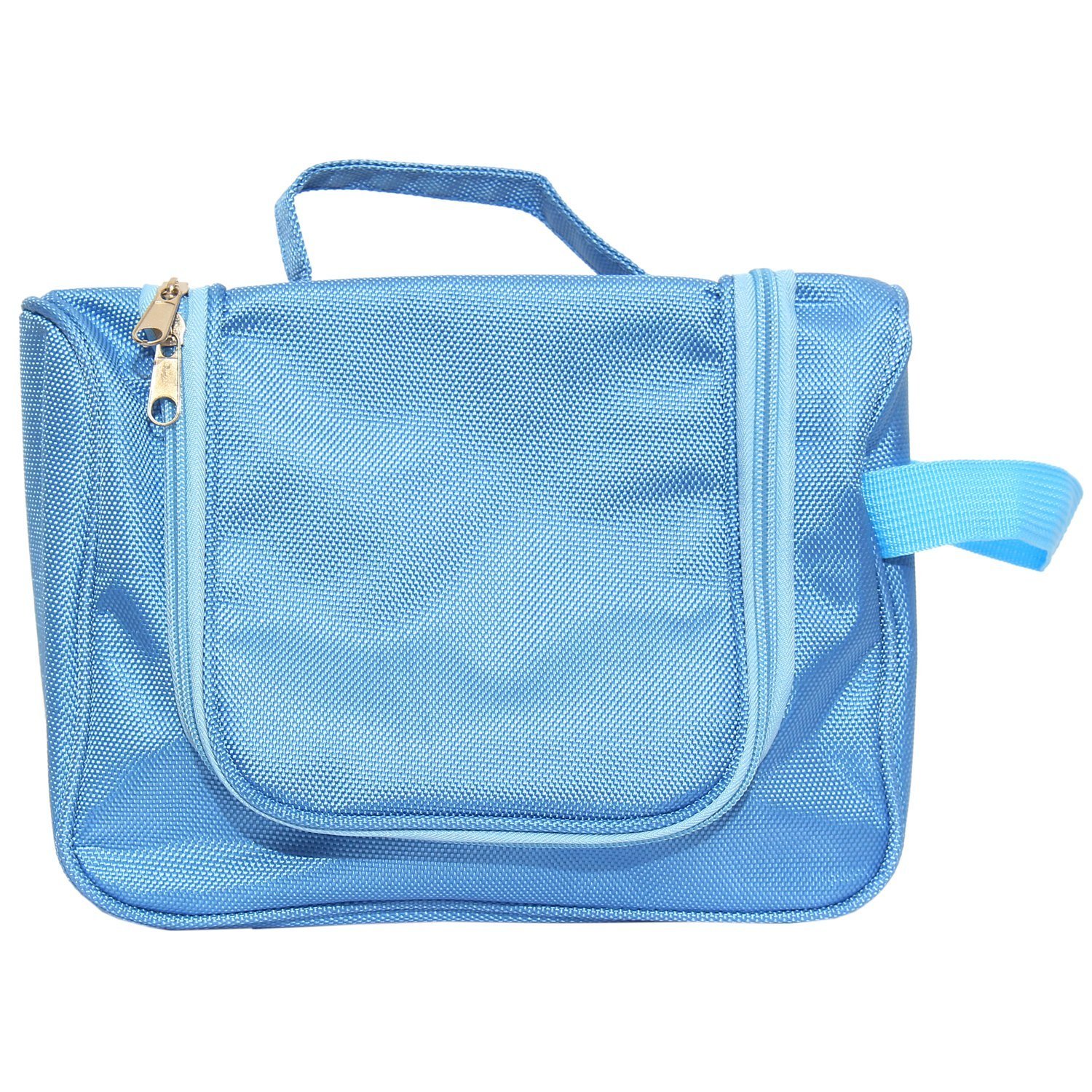 4square Cosmetic Storage Bag - Multi-Function Hanging Travel Organizer Pouch for Makeup, Toiletries & Jewelry (1PC, Multi-Color) - Perfect for Travel, Gym & Home Organization