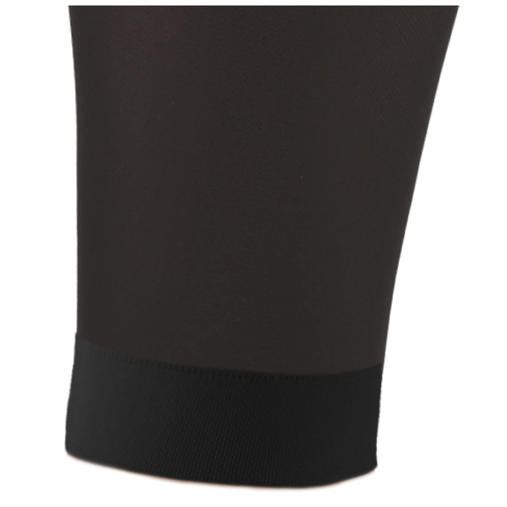 Truform Women's 20-30 mmHg Compression Tights - Black Medium for Work & Travel