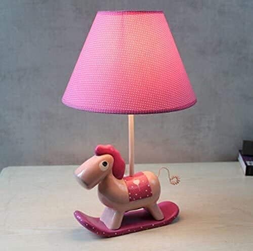 Stylish Pink Cartoon Desk Lamp for Kids - Adjustable LED Reading Light for Bedroom, Study & Nightstand - Perfect for Girls' Room Decor & Homework