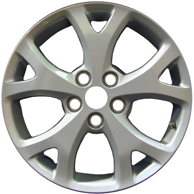 17 Inch Mazda 3 OEM Wheel Rim ALY064895 (2007-2009) - Silver Alloy Replacement Wheels 9965066570 | Perfect for Car Upgrades & Customization