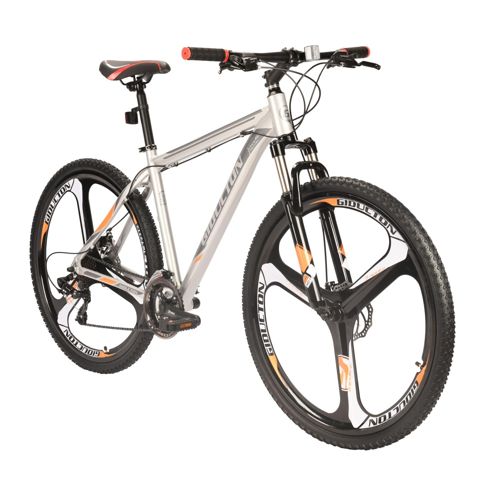 29 Inch 21 Speed Mountain Bike with Dual Disc Brakes - Lightweight Aluminum Alloy Frame for Men & Women - Perfect for Trail Riding, Commuting & Outdoor Adventures