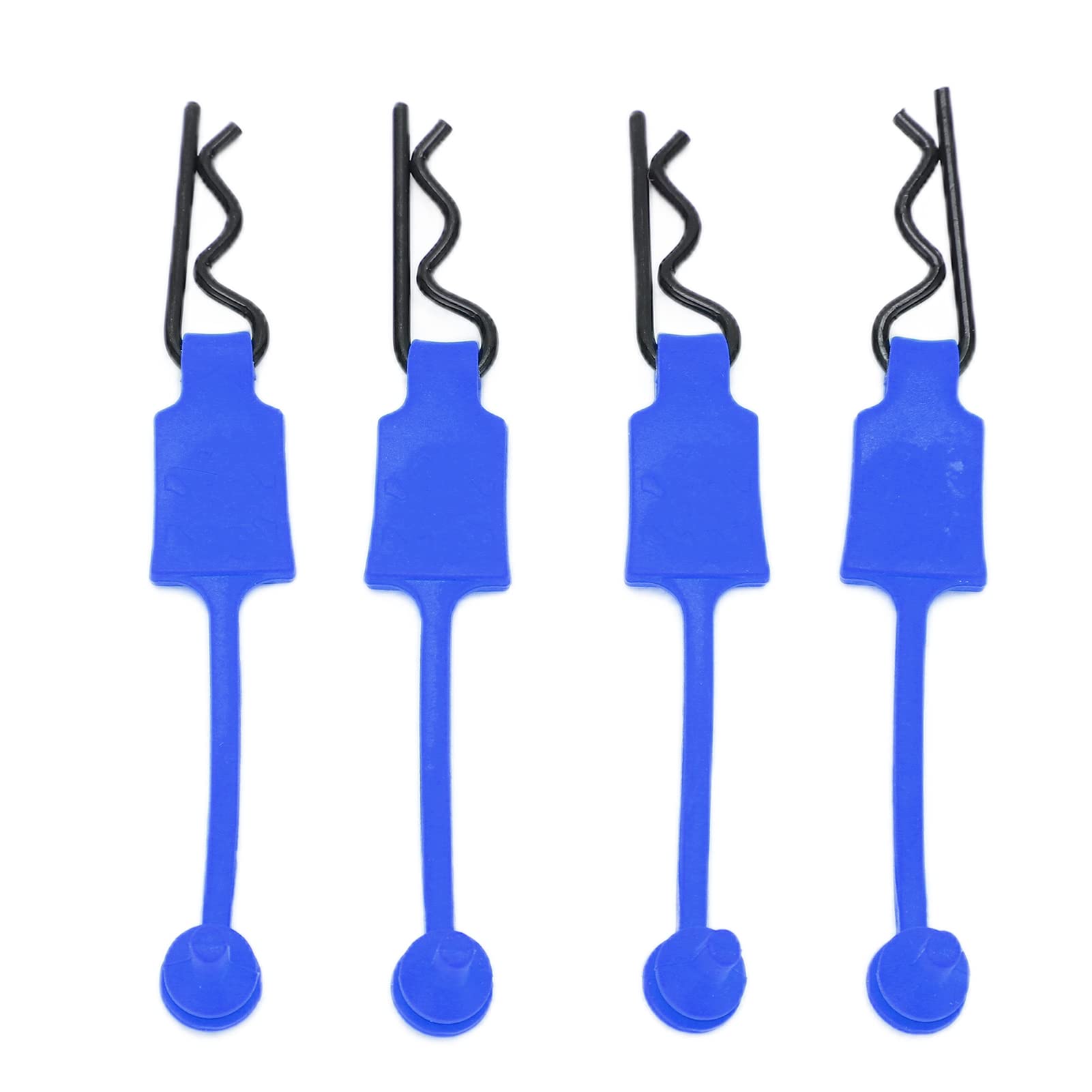 Universal 1/10 Scale RC Car Shell Clips & Pins - Durable Replacement Parts for RC Car Body Fixing (Dark Blue) | Easy Installation for Hobby Grade RC Cars, Trucks & Buggies | Perfect for Off-Road Racing, Drifting & DIY Repairs