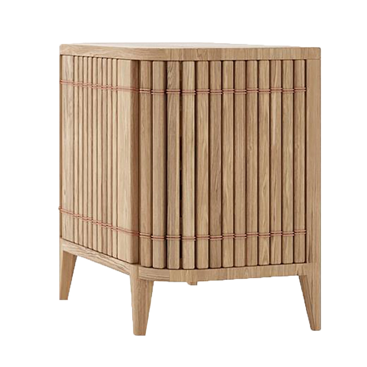 Koppar Side Table with Left Hinges - Modern End Table for Living Room, Bedroom, or Office - Perfect for Small Spaces & Home Decor