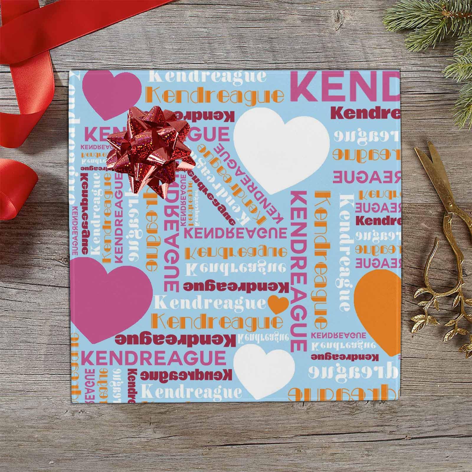 Custom Personalized Gift Wrapping Paper Roll - Monogrammed Christmas Birthday Party Wrap for Women, Men, Boys & Girls - Funny Custom Name Printed Design - 58 x 23 Inches (3 Rolls) - Perfect for Holiday Gifts, Baby Showers & Special Occasions