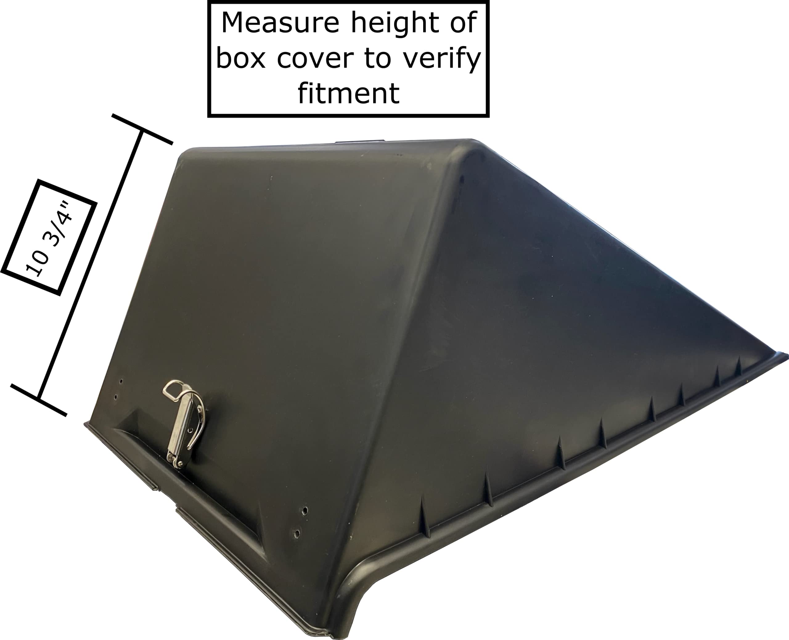 Freightliner Style Battery Box Cover Assembly - Durable Replacement for Trucks & RVs - Perfect for Off-Road Adventures & Long Hauls