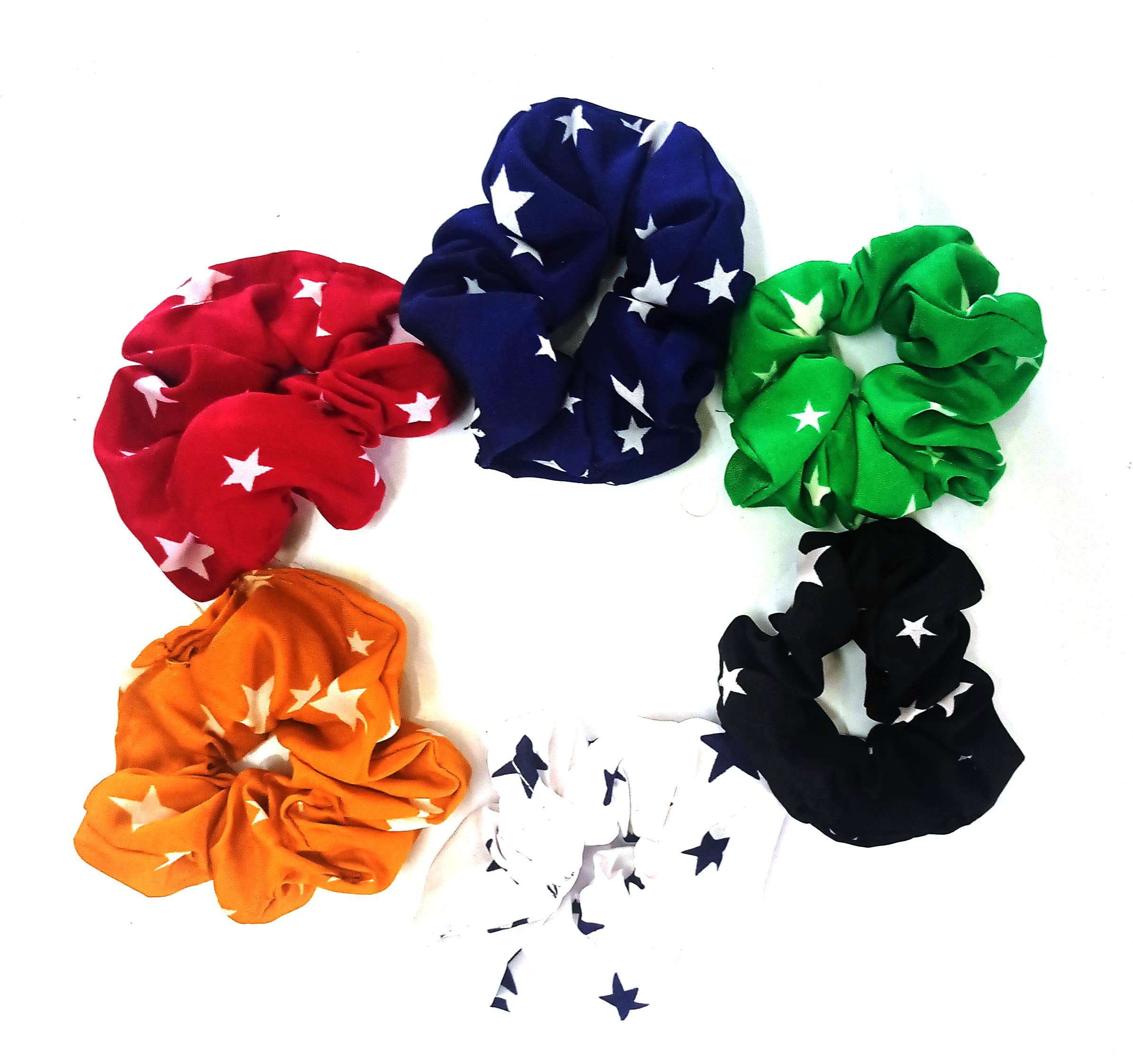 Soft & Stylish Scrunchies for Women & Girls - 5-Pack Anti Hair Breakage Hair Ties Set (Perfect Gift for Sister, Friend & Mom) - Great for Workouts, Office & Everyday Use