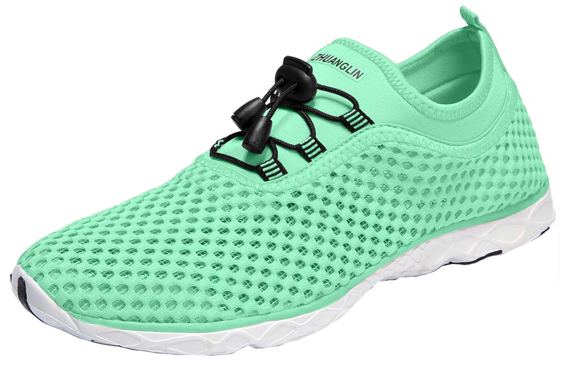 Men's Quick Drying Aqua Water Shoes - Lightweight Swim Shoes for Beach, Pool & Water Sports | Barefoot Water Shoes for Men with Drainage Holes