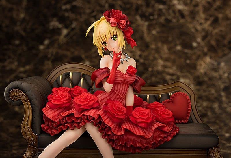 Fate/Extra Idol Emperor Nero 1/7 Scale PVC Figure - Anime Collectible Statue for Display & Decoration - Perfect for Anime Fans, Gaming Rooms & Otaku Collections