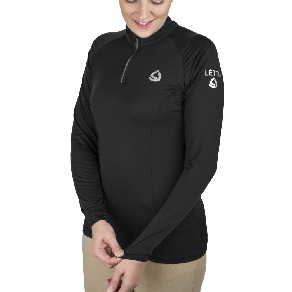 Lettia Women's UPF 50+ Sun Protection Shirt - Lightweight Long Sleeve UV Shirt for Hiking, Beach & Outdoor Activities