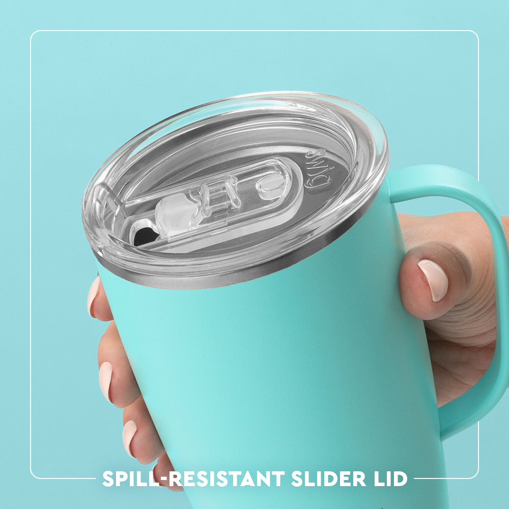 Sun Dance 18oz Travel Mug - Insulated Stainless Steel Coffee Thermos with Leak-Proof Lid - Perfect for Commuting, Hiking & Outdoor Adventures