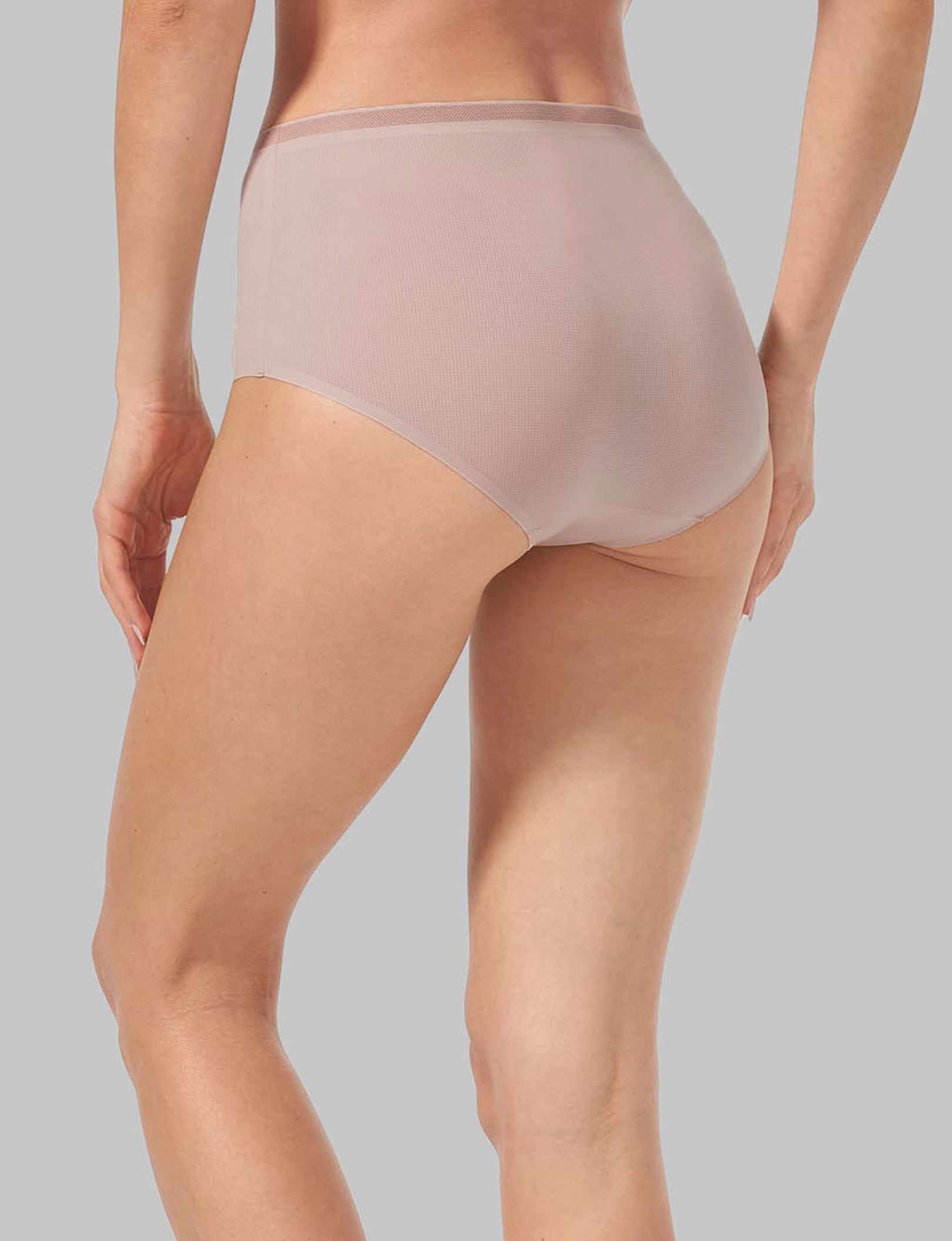 Women's Air High Rise Brief - Comfortable Cotton Underwear for Everyday Wear | Perfect for Yoga, Workout & Lounge