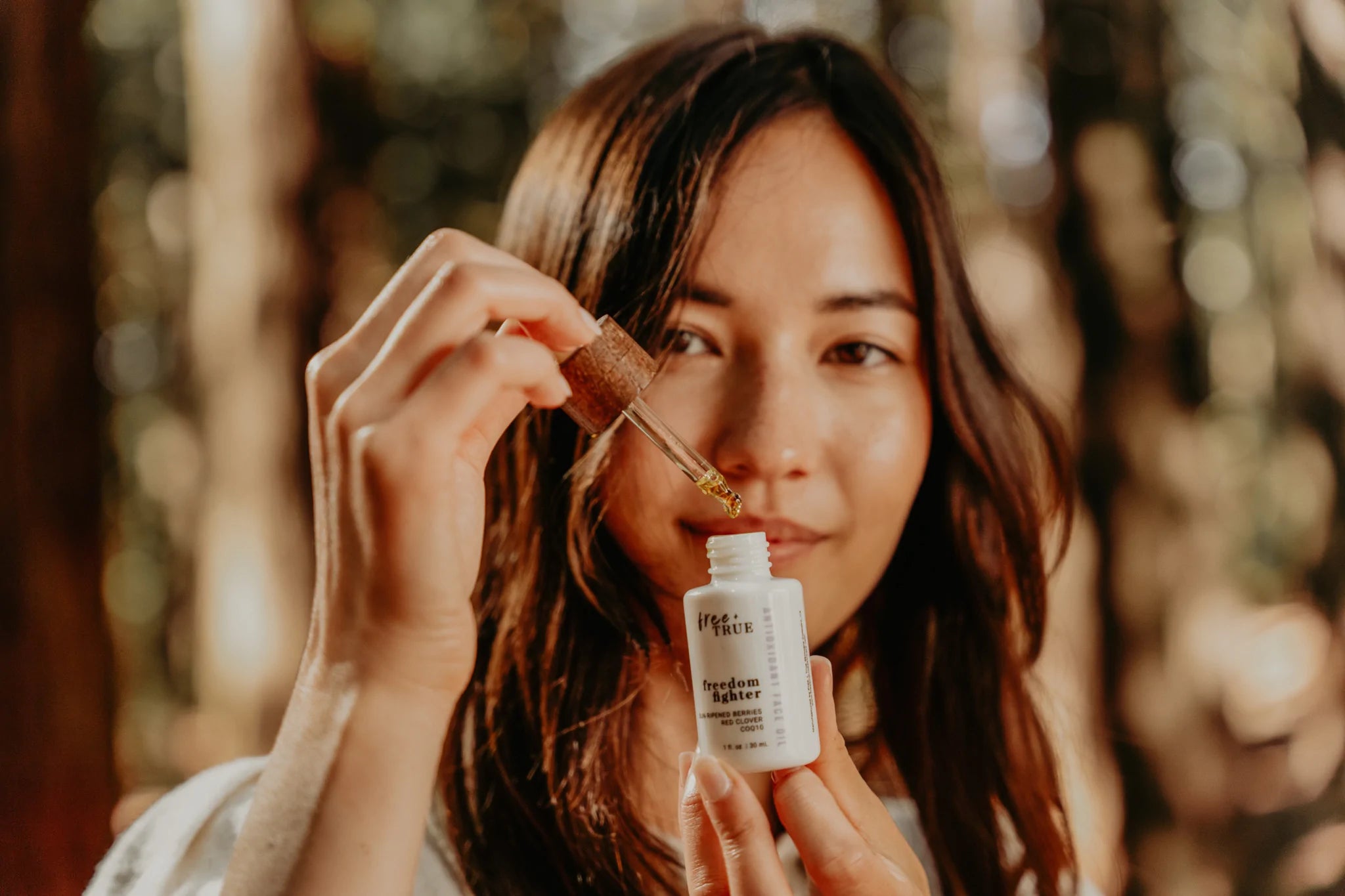 FREEDOM FIGHTER Antioxidant Face Oil - Organic Anti-Aging Facial Treatment for Glowing Skin | Perfect for Daily Hydration & Nighttime Skincare Routine