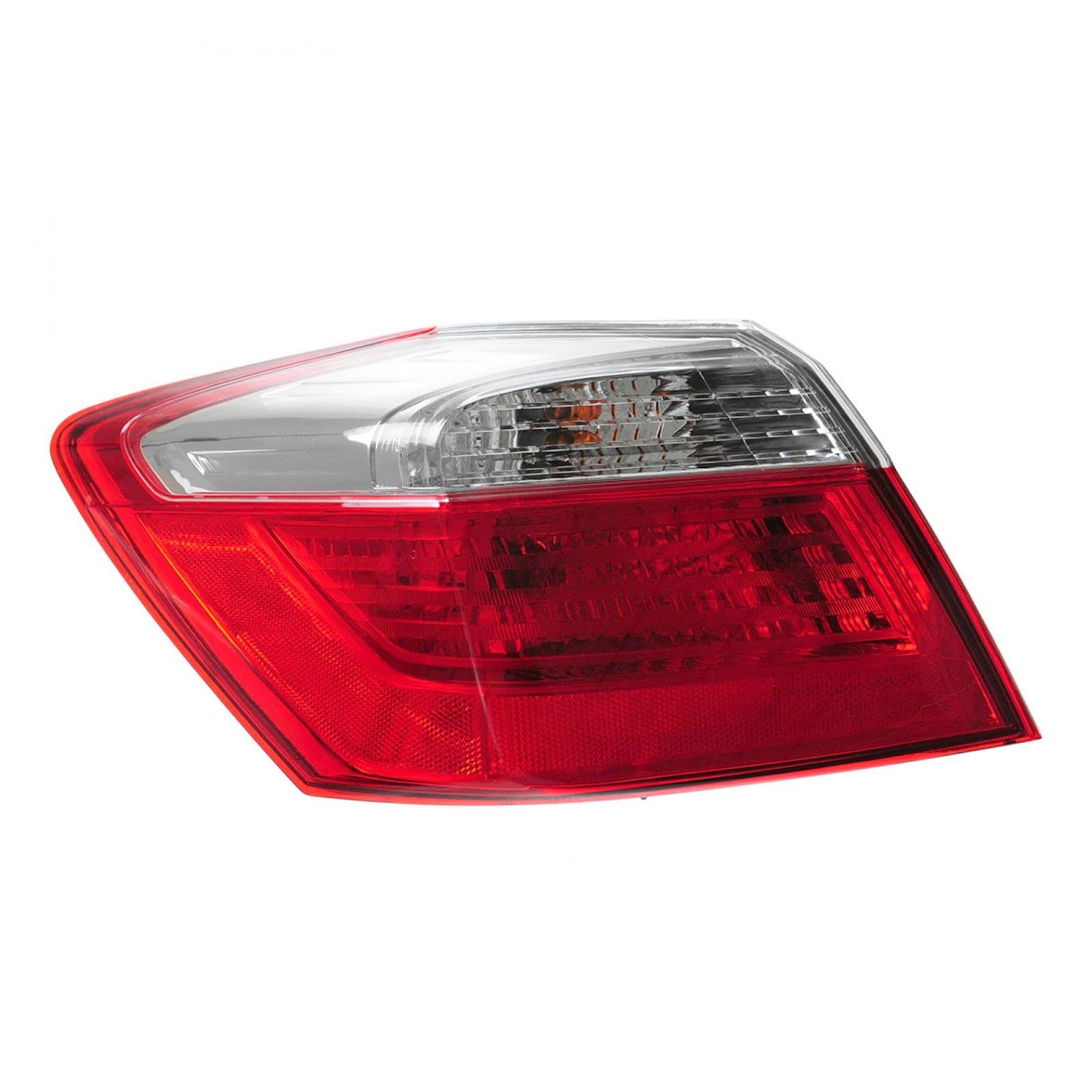 Replacement Left Driver Side Outer Taillight Lamp Assembly for 2013 Honda Accord 4-Door Sedan - Perfect for Night Driving Safety & Style Upgrade