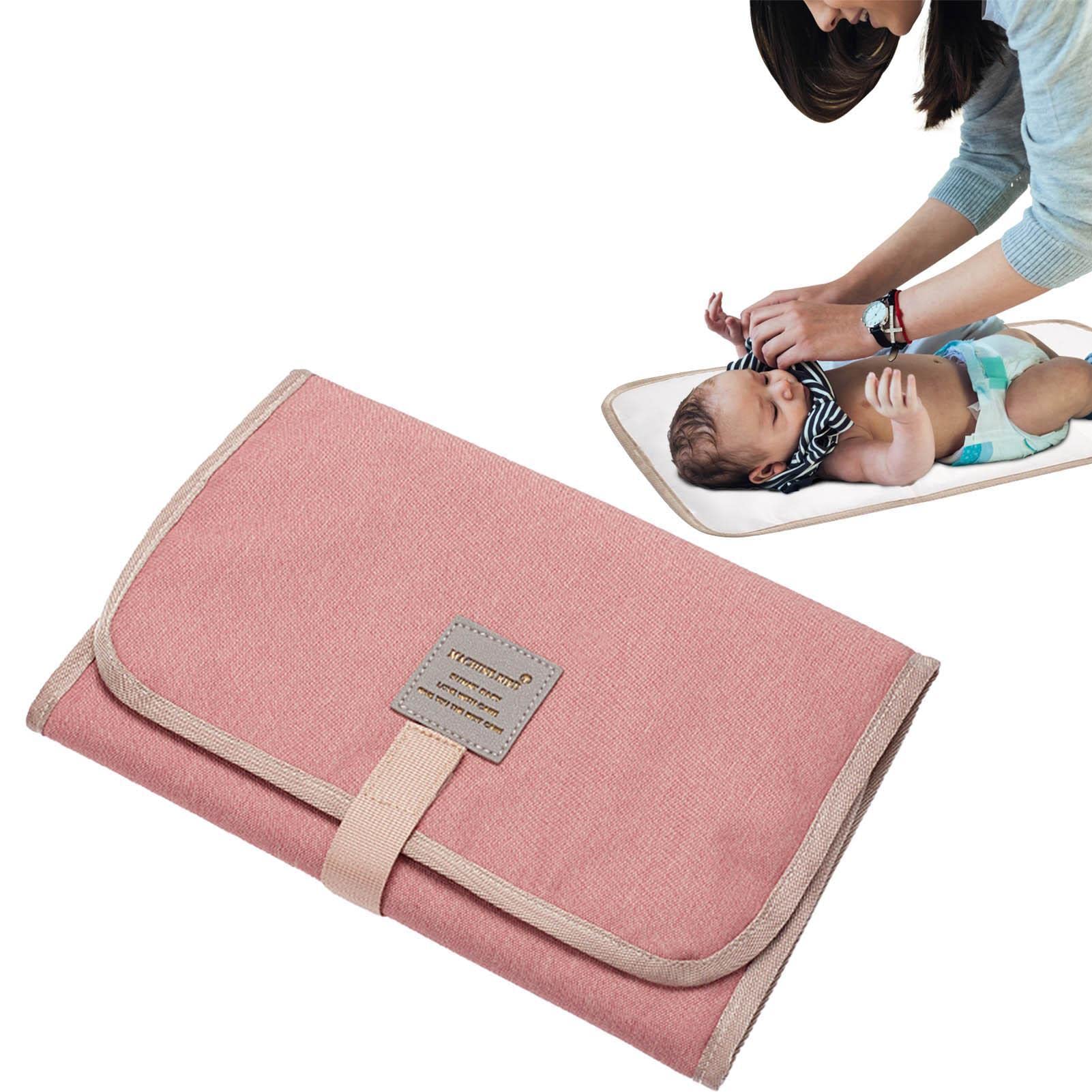 Foldable Waterproof Baby Changing Pad for Travel - Portable Diaper Changing Station for Girls & Boys | Perfect for On-the-Go Parents, Airplane & Car Trips, Nursery & Daycare Use