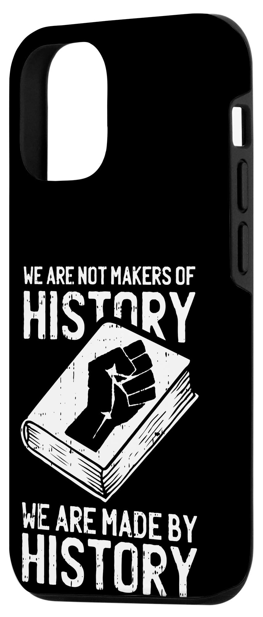 iPhone 12/12 Pro Case - Black History Month Power Fist Design - African American Cultural Gift - Perfect for Celebrating Heritage & Daily Protection