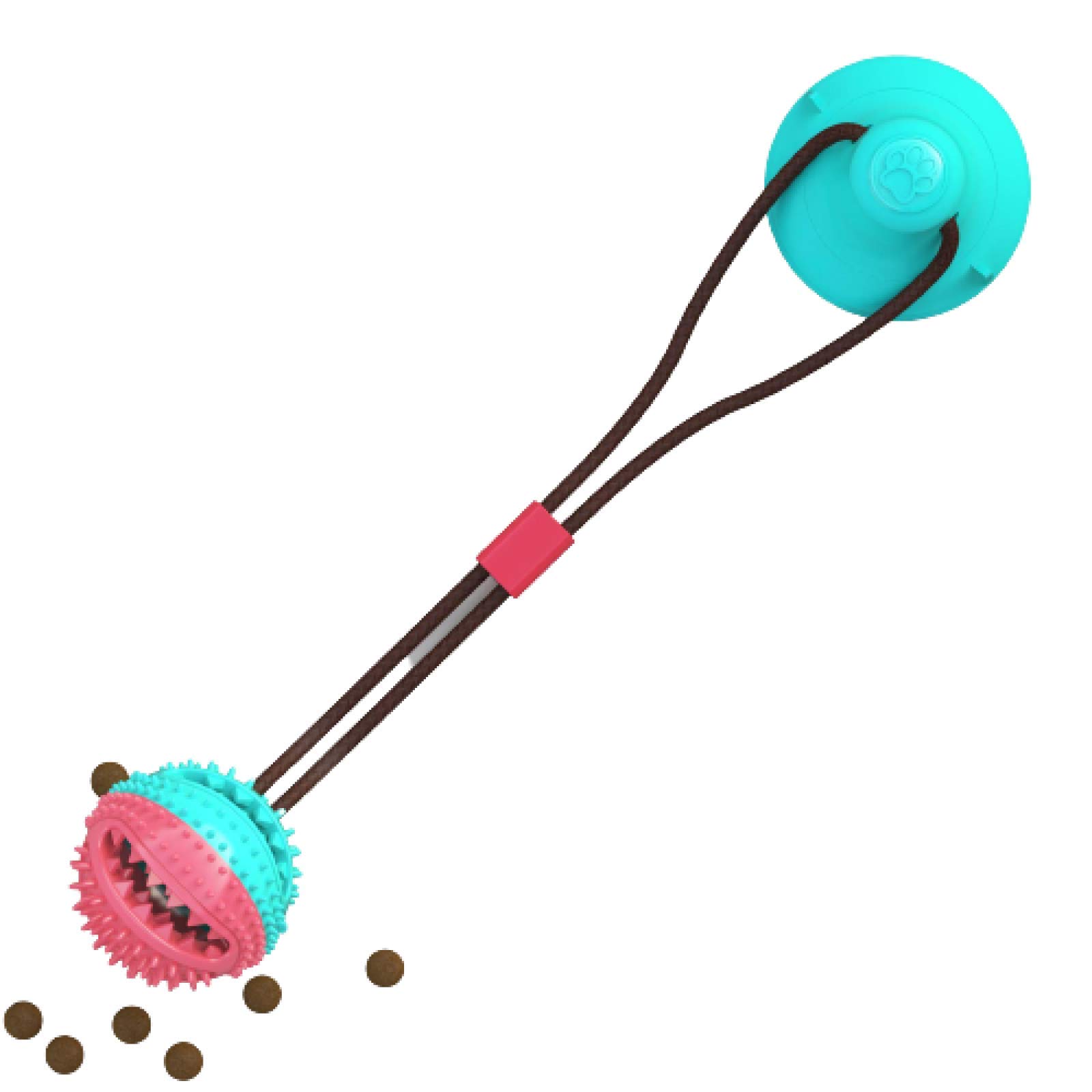 Durable Tug-of-War Dog Toy with Rope & Chew-Resistant Ball - Interactive Pet Supplies for Teeth Cleaning & Playtime - Perfect for Indoor/Outdoor Play, Training & Bonding with Your Dog