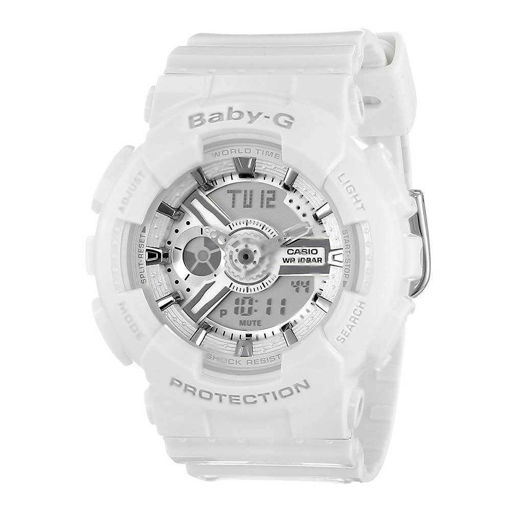 Casio Baby-G BA-110-7A3DR Digital Sport Watch for Women - Shock Resistant, Water Resistant, LED Light - Perfect for Running, Swimming & Outdoor Activities