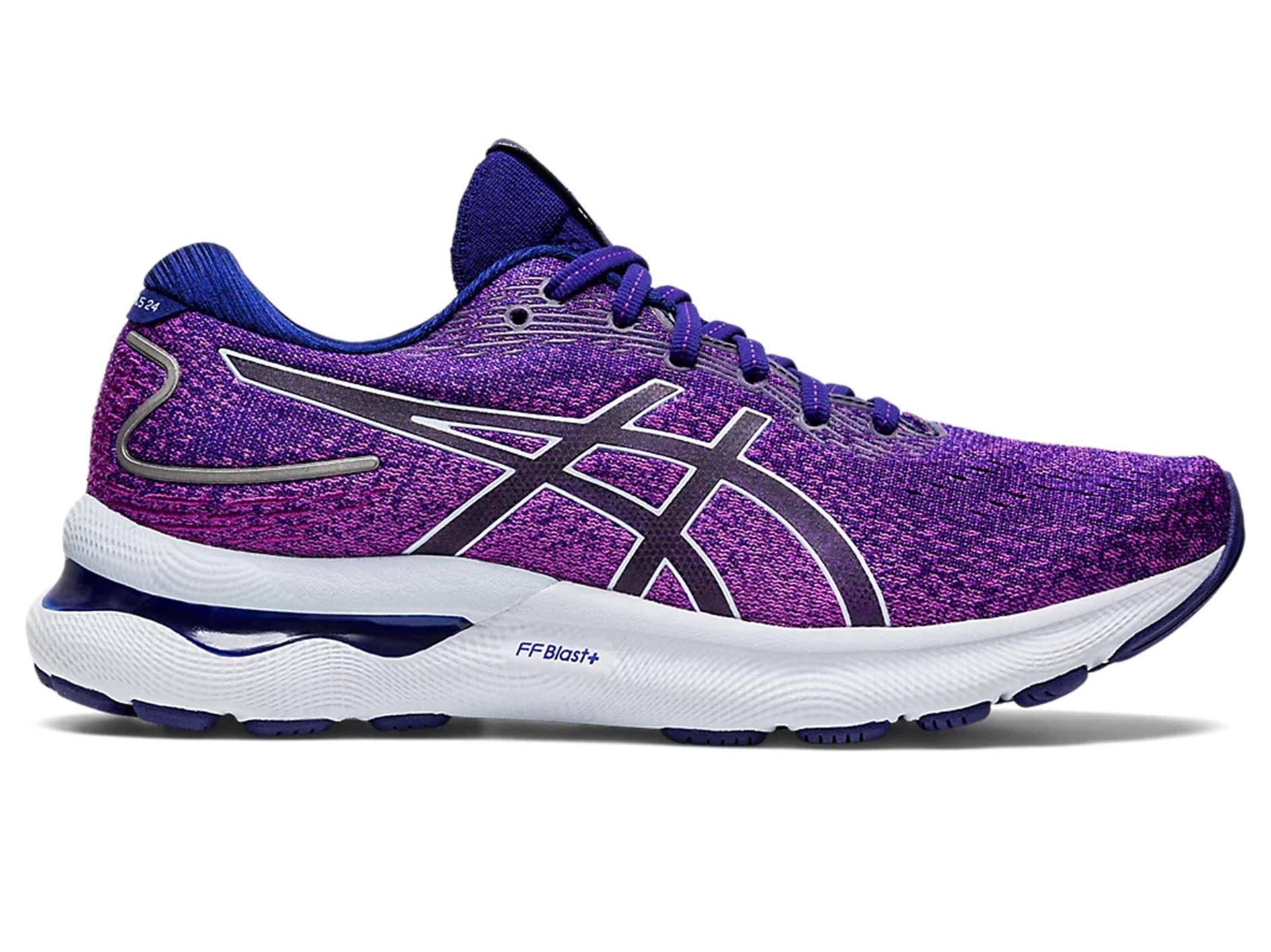 ASICS Women's Gel-Nimbus 24 Running Shoes - Lightweight Cushioned Sneakers for Jogging, Gym & Everyday Wear