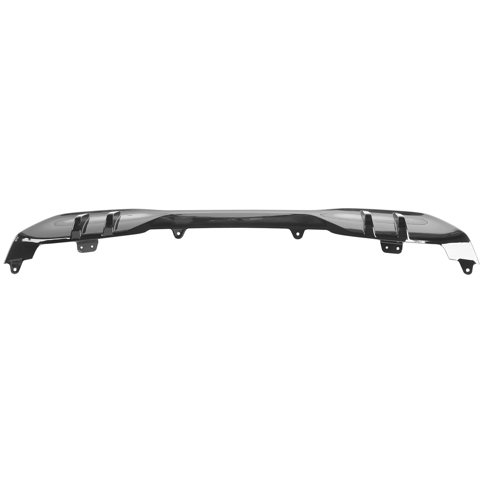 IKON MOTORSPORTS Rear Bumper Lip Diffuser for 2019-2025 BMW G05 X5 M Sport | PP MP Style Gloss Black Bumper Protector | Enhances Aerodynamics & Style for Street & Track Performance