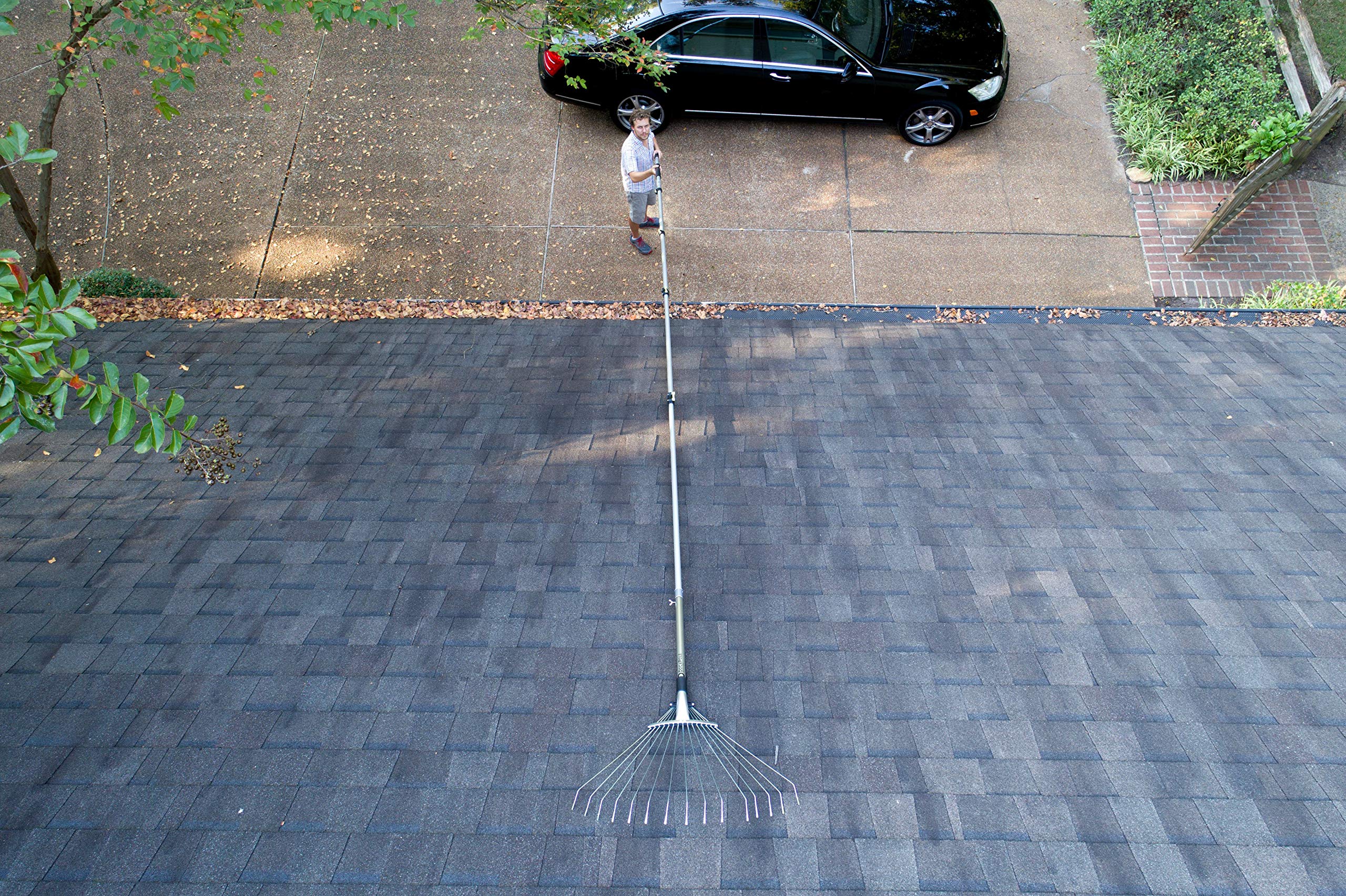 6-24 Ft Telescoping Extension Pole for Cleaning, Painting & Window Washing | Lightweight Aluminum Adjustable Pole for Feather Dusters, Squeegees & Paint Rollers | Indoor & Outdoor High Reach Cleaning Tool for Gutters, Ceilings & Hard-to-Reach Areas
