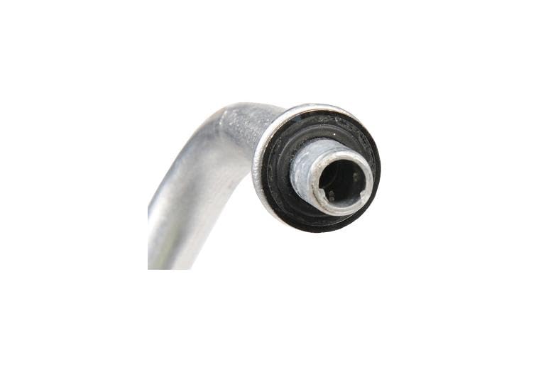 Genuine 15-33718 AC Refrigerant Hose - Silver | Replacement for Car Air Conditioning System | Perfect for Auto Repair & Maintenance