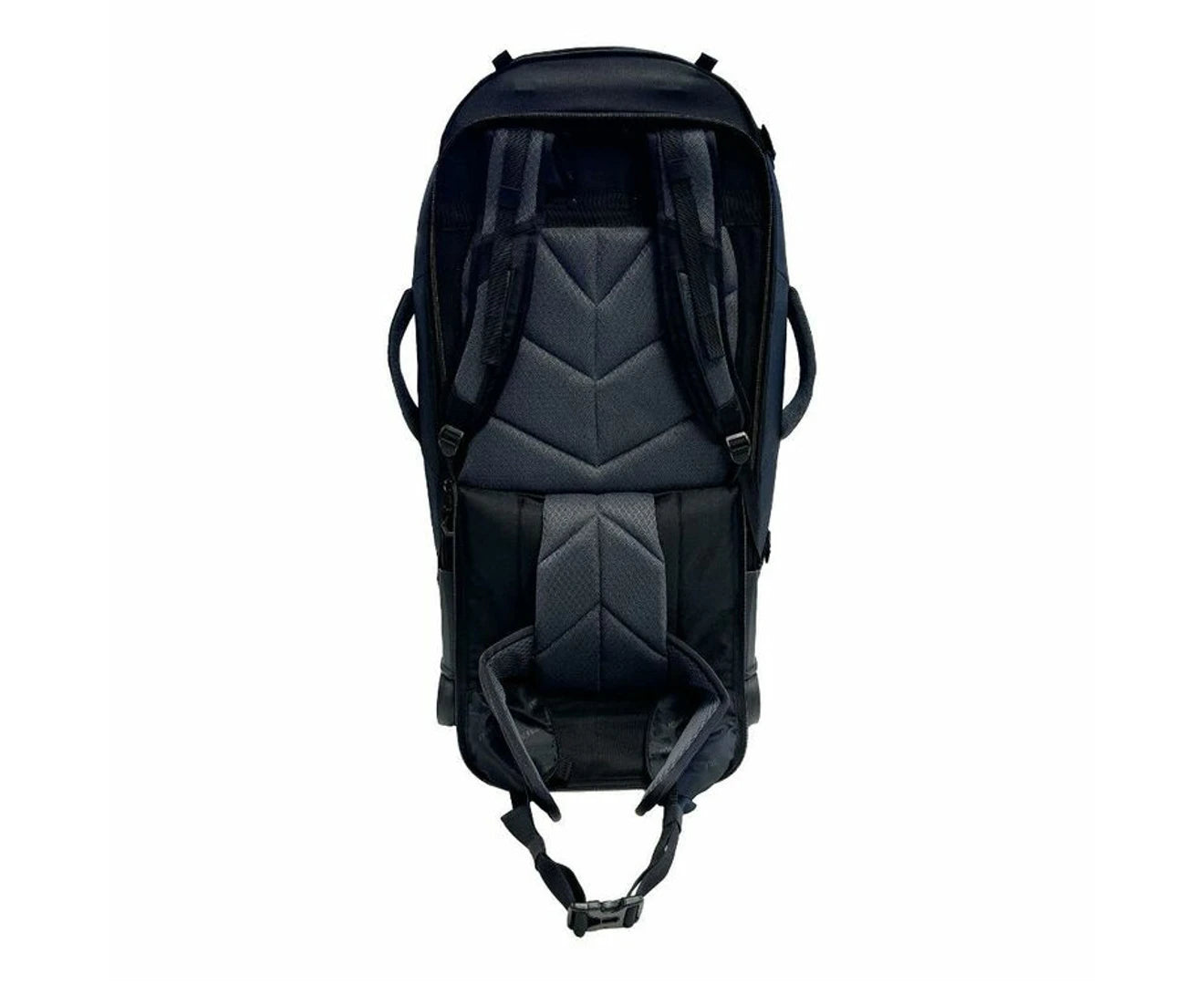 Black Wolf 85L (+20L) Grand Tour II Wheeled Duffel Bag with Backpack Straps - Deep Well - Perfect for Travel, Camping & Outdoor Adventures