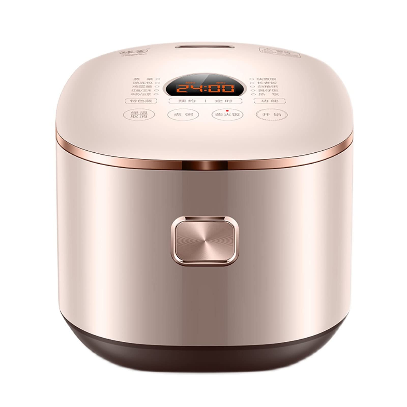 **4L/5L Multi-Function Rice Cooker with 24H Delay Timer & Keep Warm - Thickened Non-Stick Inner Pot - Perfect for 3-8 People - Ideal for Home, Office & Dorm Use**