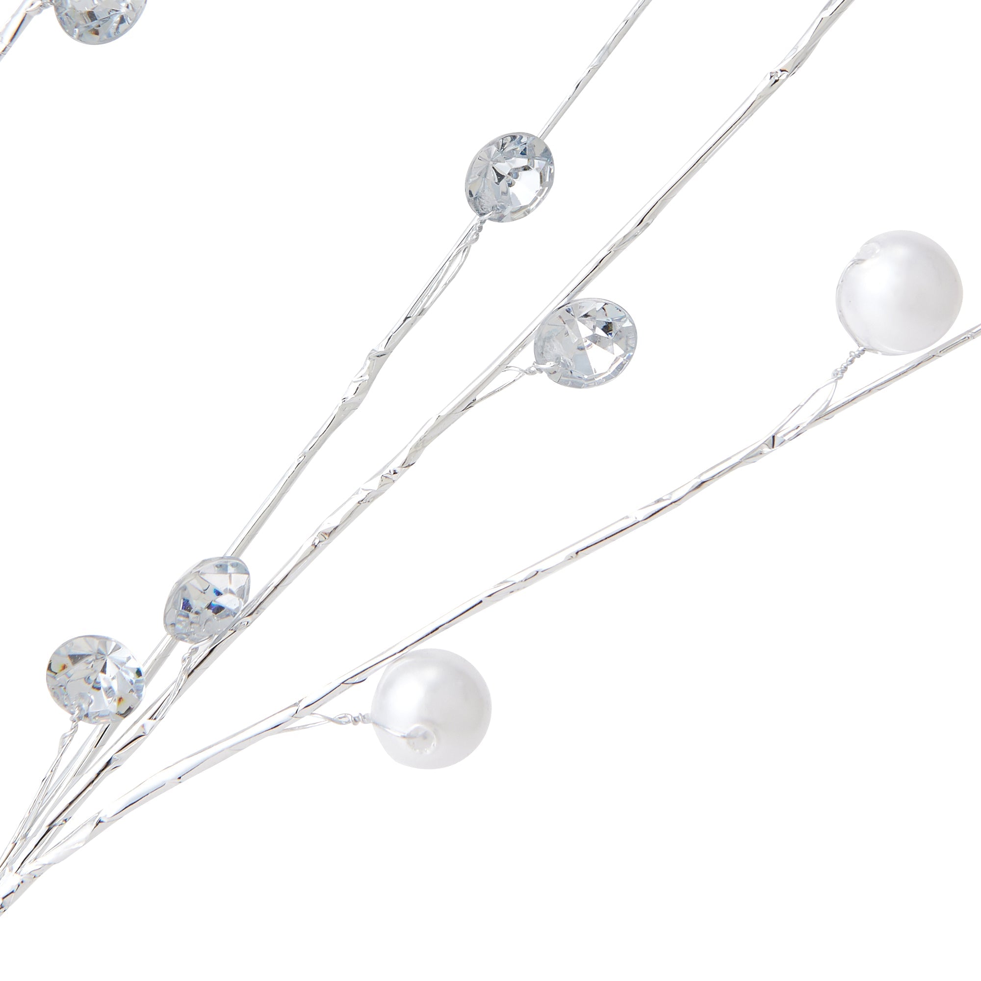 Artificial Pearl Leaf Silver Plants - Elegant Home & Office Decor for Indoor Greenery