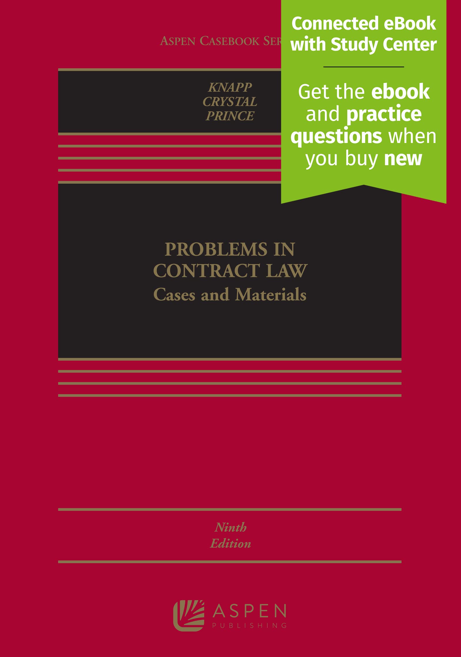 Problems in Contract Law: Cases and Materials (Aspen Casebook) - Essential Textbook for Law Students & Legal Professionals | Study Guide for Contract Law Courses & Bar Exam Prep