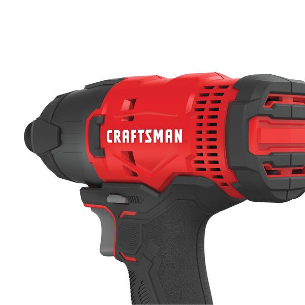 CRAFTSMAN 20V Max Cordless Drill & Impact Driver Kit (Refurbished) with Full Warranty - CMCK200C2 | Perfect for DIY Projects & Home Repairs