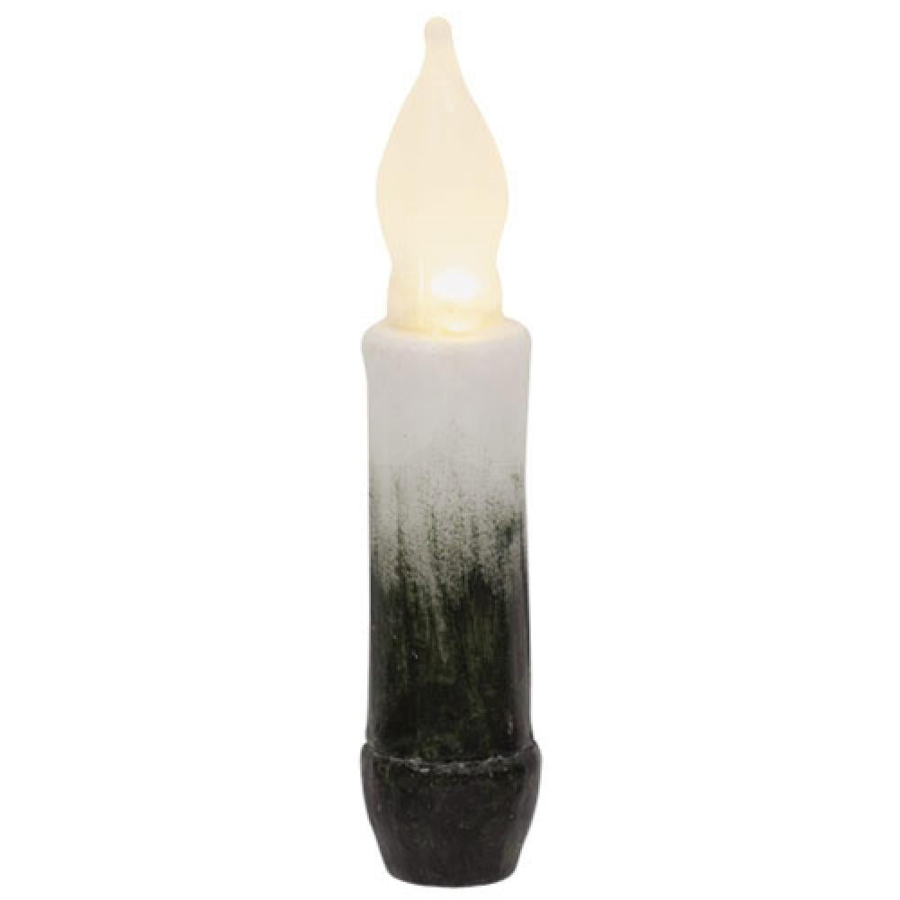 4 Pack Ombre Timer Taper Candles - Long Burning Decorative Candles for Wedding, Party, Home Decor & Romantic Dinner Ambiance