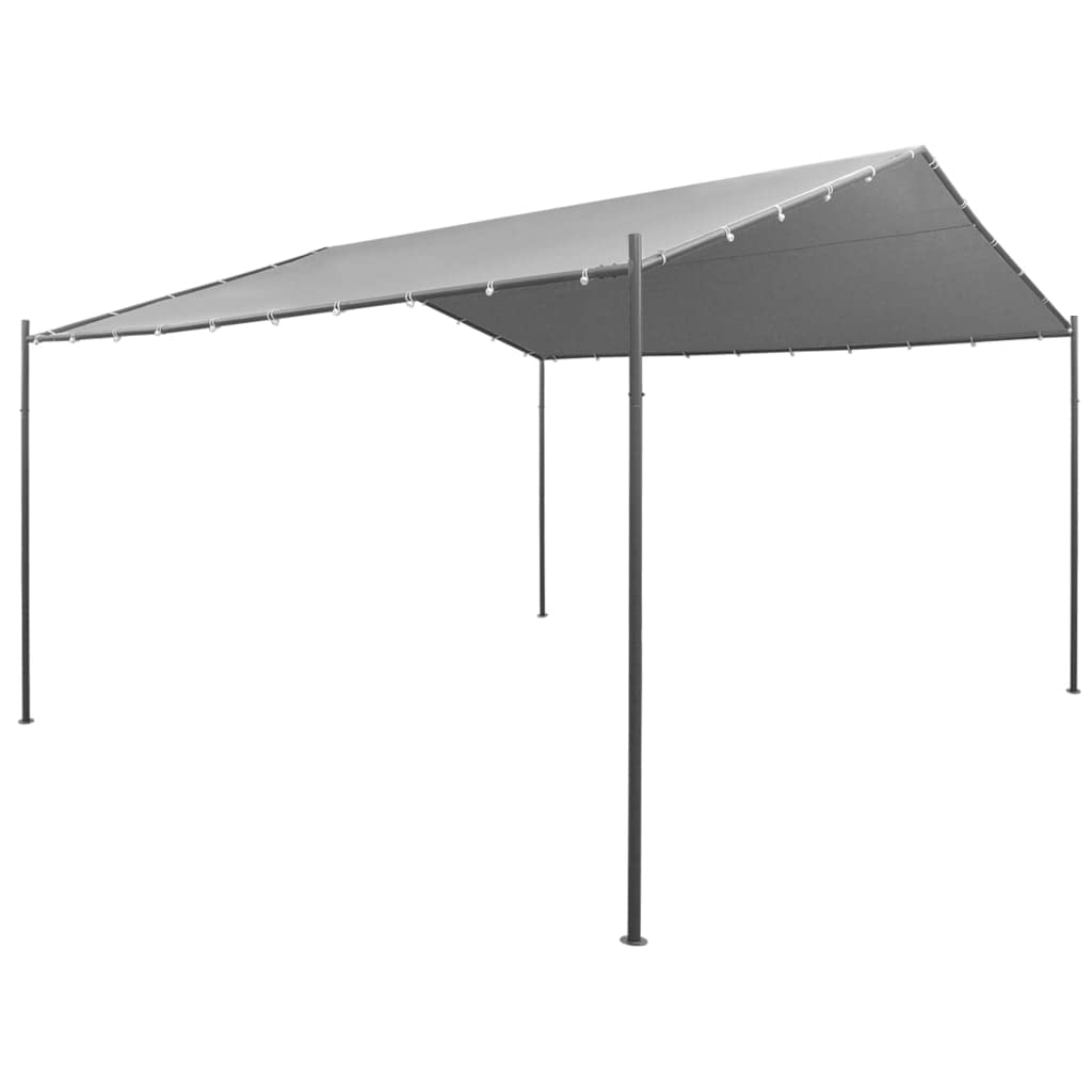 Premium Steel Garden Gazebo Canopy Tent - 157.5