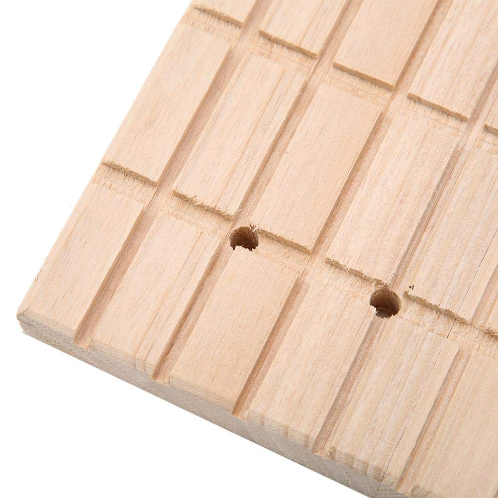 Natural Wooden Claw Scratching Board for Hamsters, Squirrels & Rabbits - Durable Pet Play Toy & Cage Decoration - Perfect for Small Animal Enrichment & Stress Relief