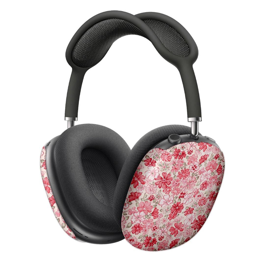 Premium Strawberry Kiss AirPods Max Protective Case - Soft Silicone Cover with Shockproof Design for Apple AirPods Max Headphones - Perfect for Travel, Gym & Daily Use