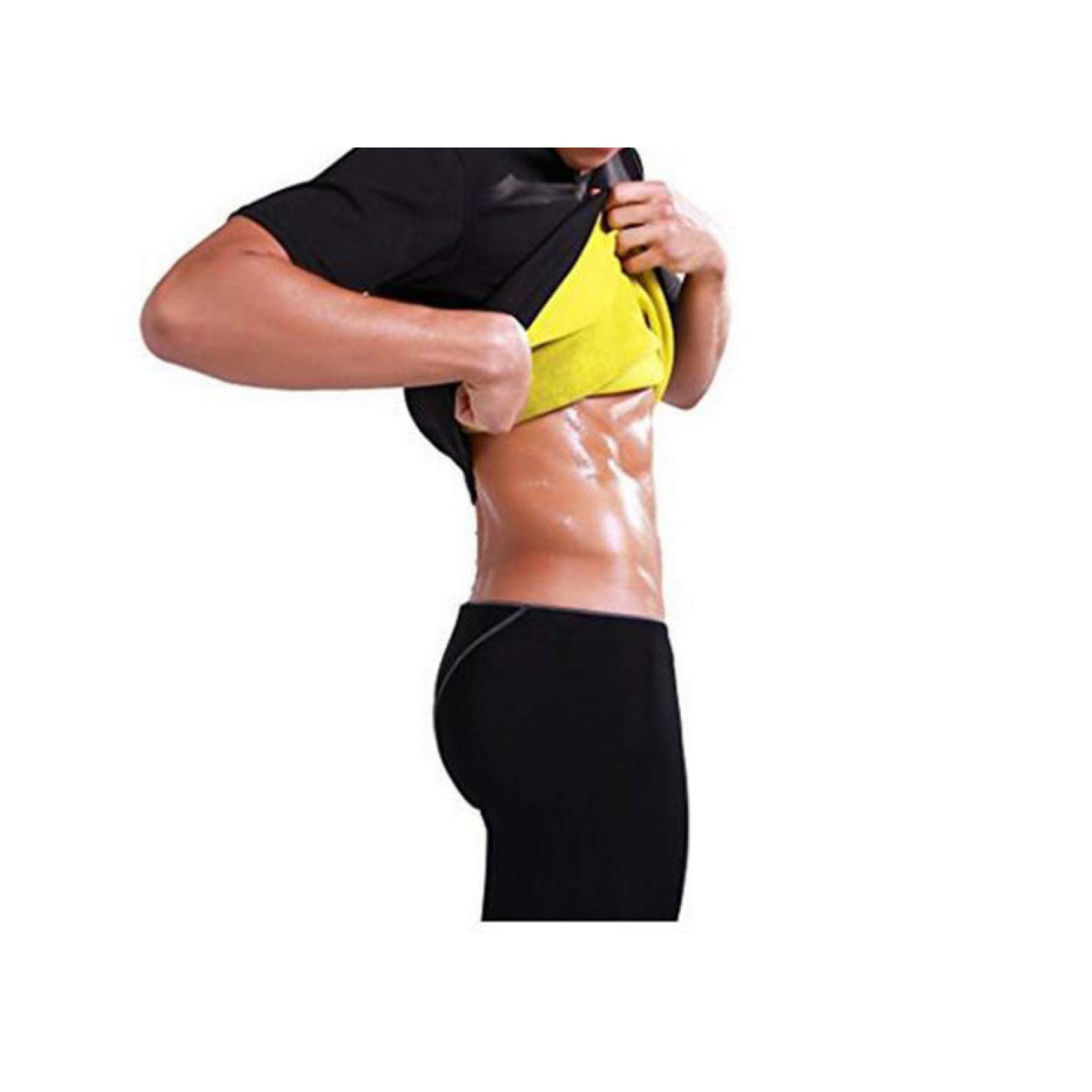 Men's Waist Trainer for Tummy Control - Body Shaping Slimming Corset with Stretchy Fabric - Perfect for Workout, Postpartum & Everyday Wear