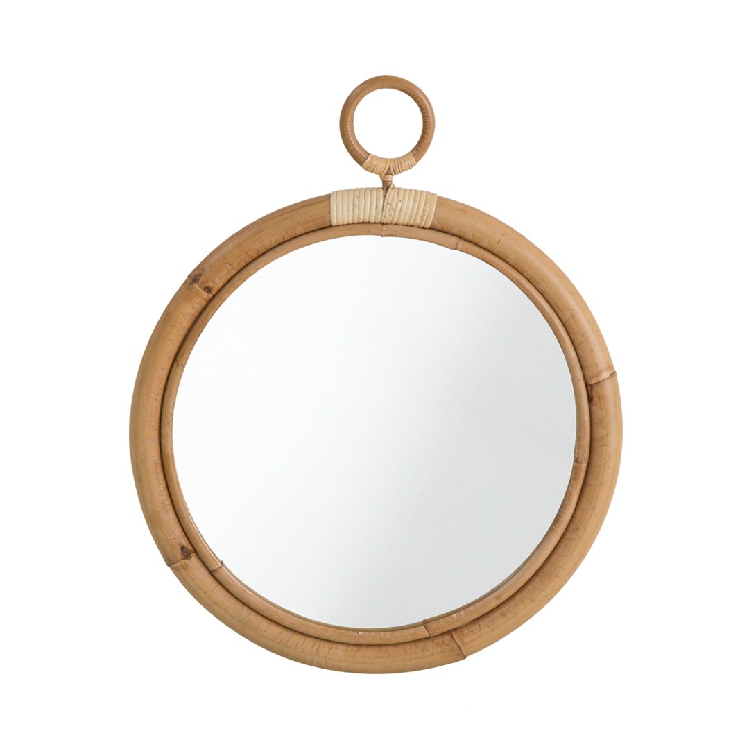 Sika Design Ella Mirror - Modern Round Wall Mirror for Home Decor, Living Room, Bedroom, or Bathroom | Stylish & Functional Decorative Mirror