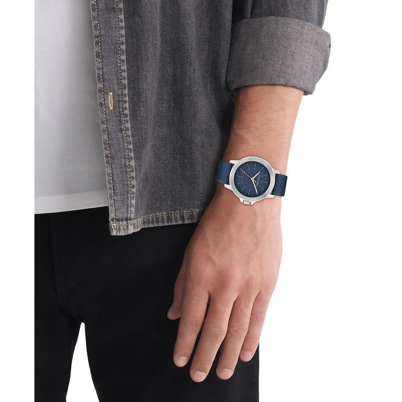 Calvin Klein Reset Blue Men's Watch 25200470 – Stylish & Modern Timepiece for Business, Casual & Formal Occasions