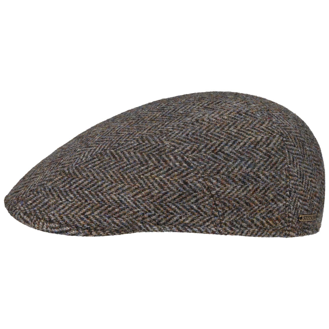 Stetson Harris Tweed Ivy Cap - Classic Wool Flat Cap for Men | Perfect for Outdoor Activities, Casual Wear & Vintage Style Fashion